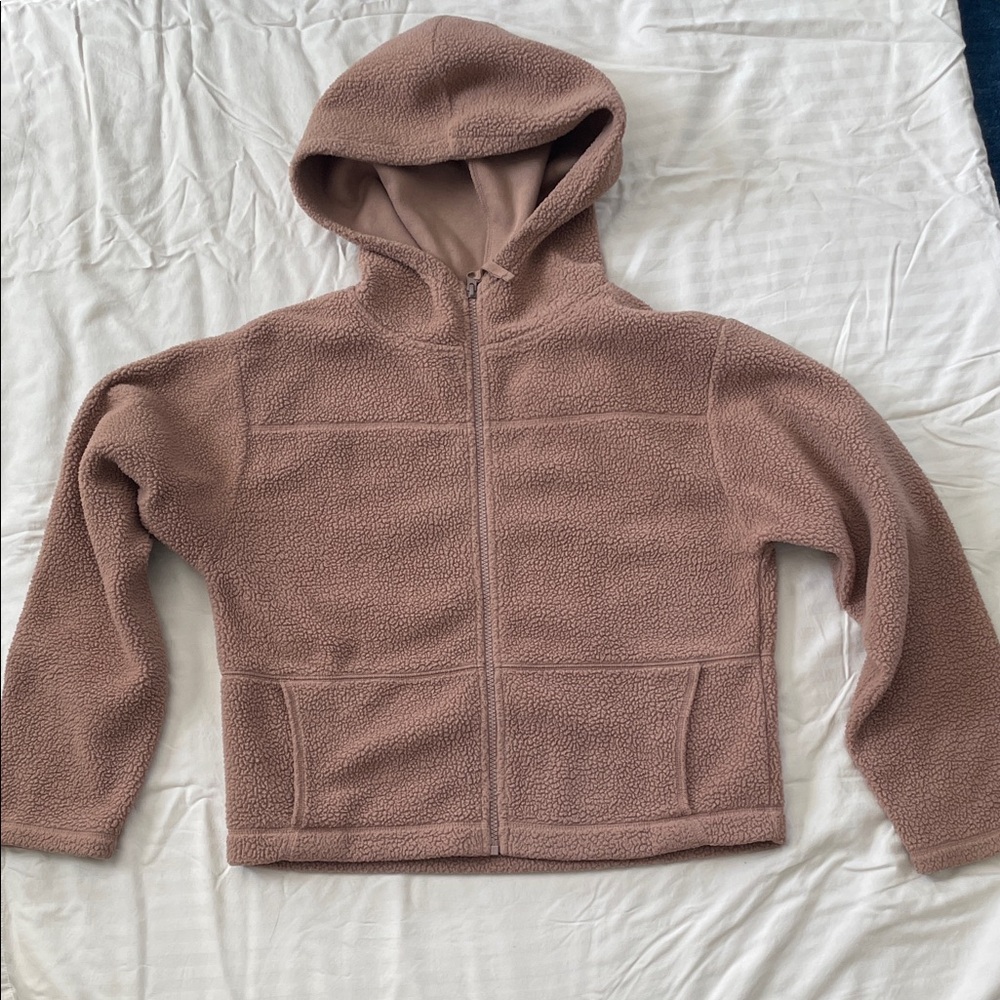 Zella Mauve Hooded Fleece